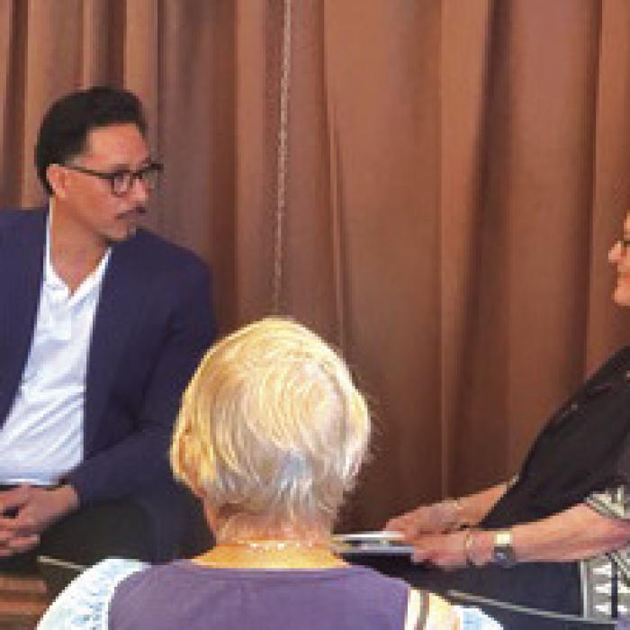 New Poet Laureate of Texas Visits Fayette County