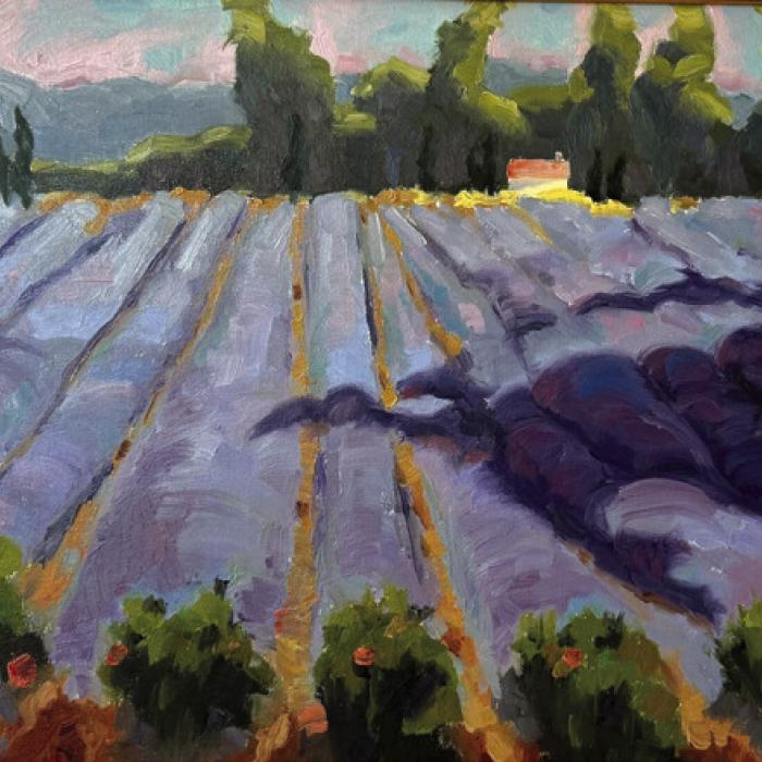 Chateauneuf De Gadayne, France by Judy Elias Hill.