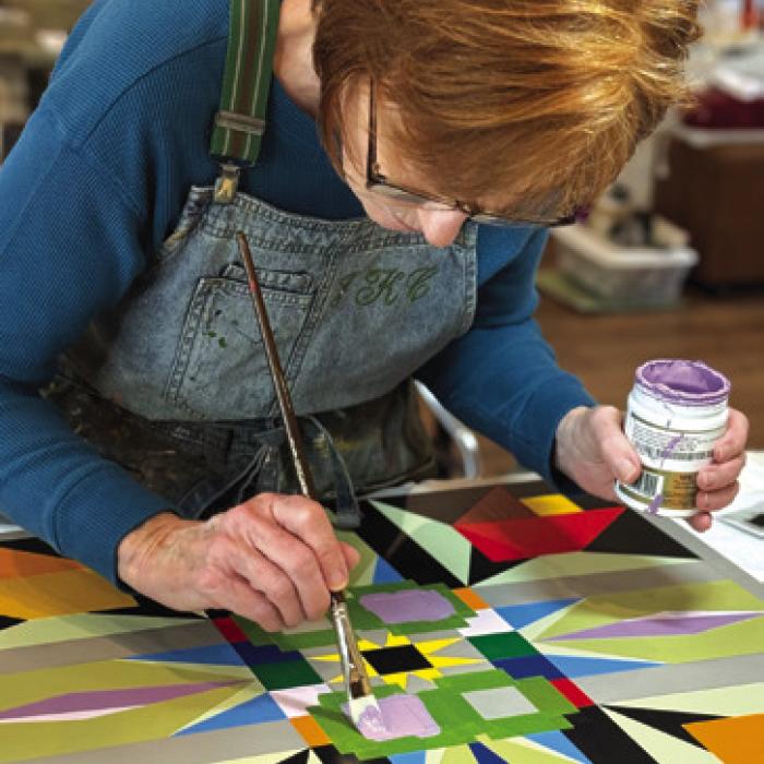Join ARTS for a Barn Quilt Painting Workshop
