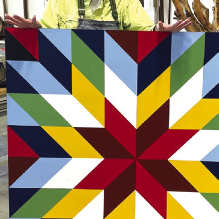 Join ARTS for a Barn Quilt Painting Workshop