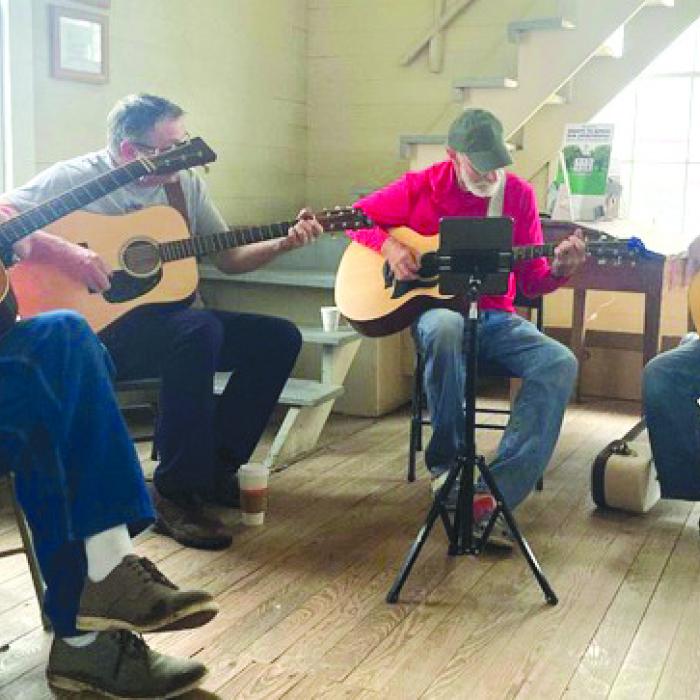 Pickers at Fayetteville Picking Park.