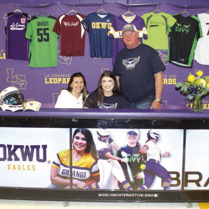 Branch to Play Softball for Oklahoma Wesleyan