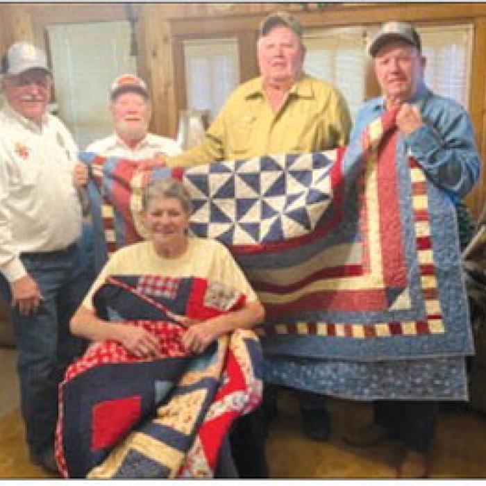 Quilts of Valor Presented to The Kutacs