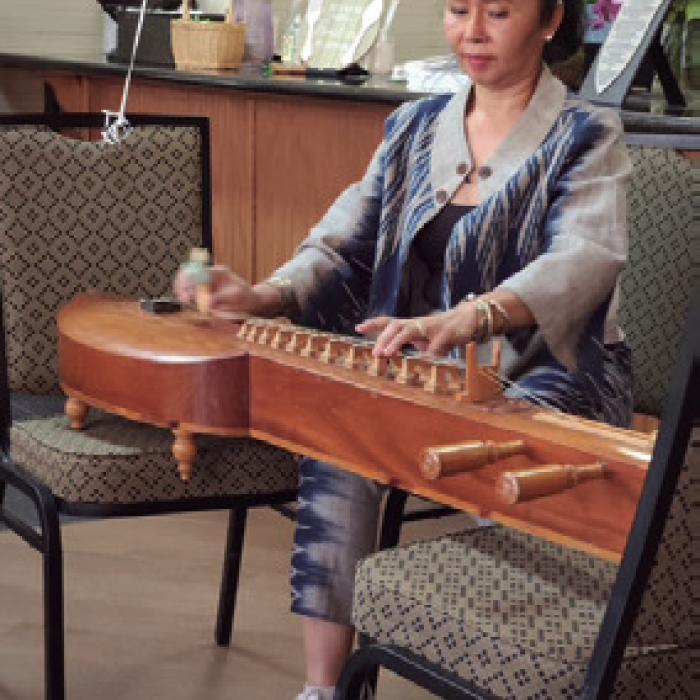 Thai music entertained the crowd at Thai Express.