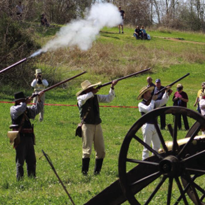 Washington-on-the-Brazos State Historical Site will host a celebration for the 190th anniversary of the Texas Declaration of Independence from Mexico on Feb. 27-28. The event will include Texas Army reenactors.