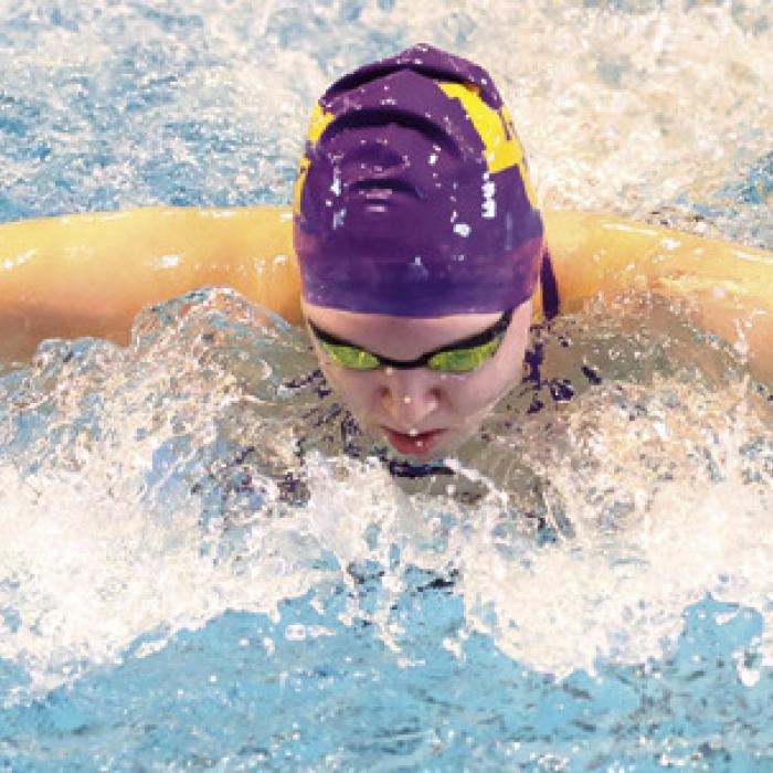Fabre and Swisher Break School Swim Records at Grapevine Meet