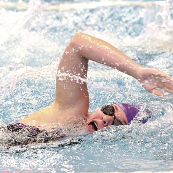 Fabre and Swisher Break School Swim Records at Grapevine Meet