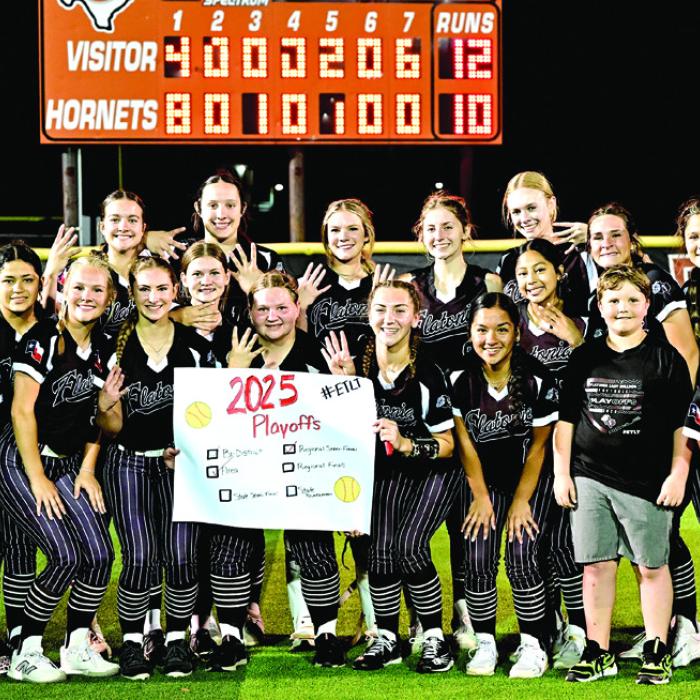 The Flatonia Lady Bulldogs rally in the 7th inning with 6 runs to defeat Holland 12-10. Photo by Stephanie Steinhauser