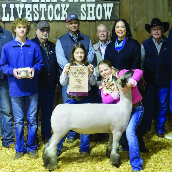 Flatonia Livestock Show Grand and Reserve Champions