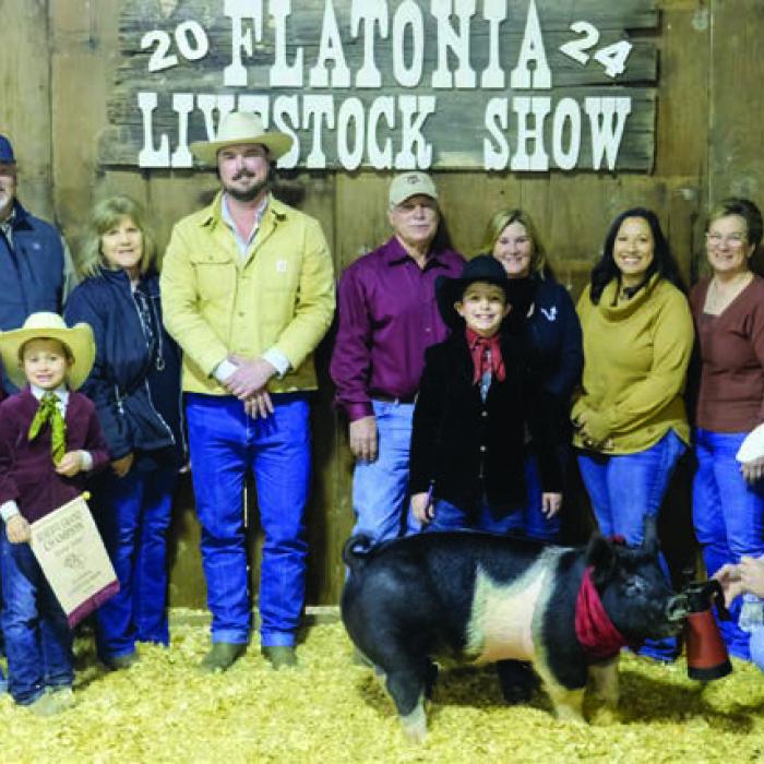 Flatonia Livestock Show Grand and Reserve Champions