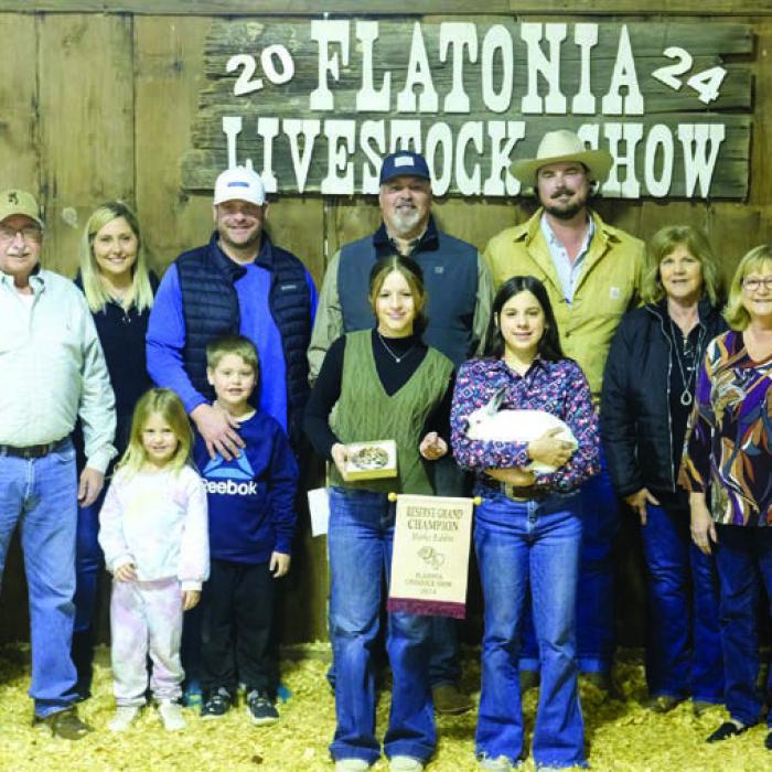 Flatonia Livestock Show Grand and Reserve Champions