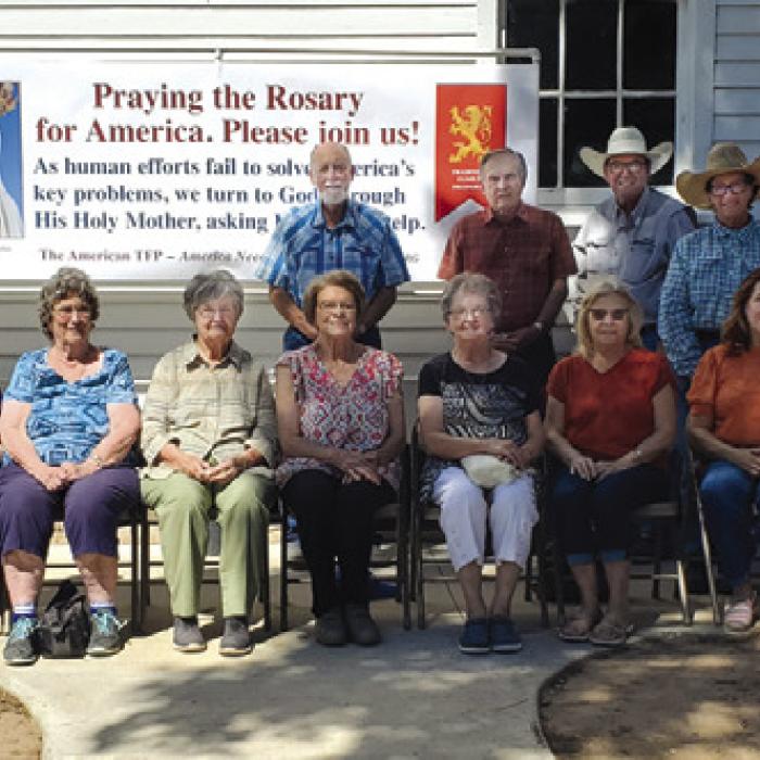 Rosary Rally Held in Fayetteville