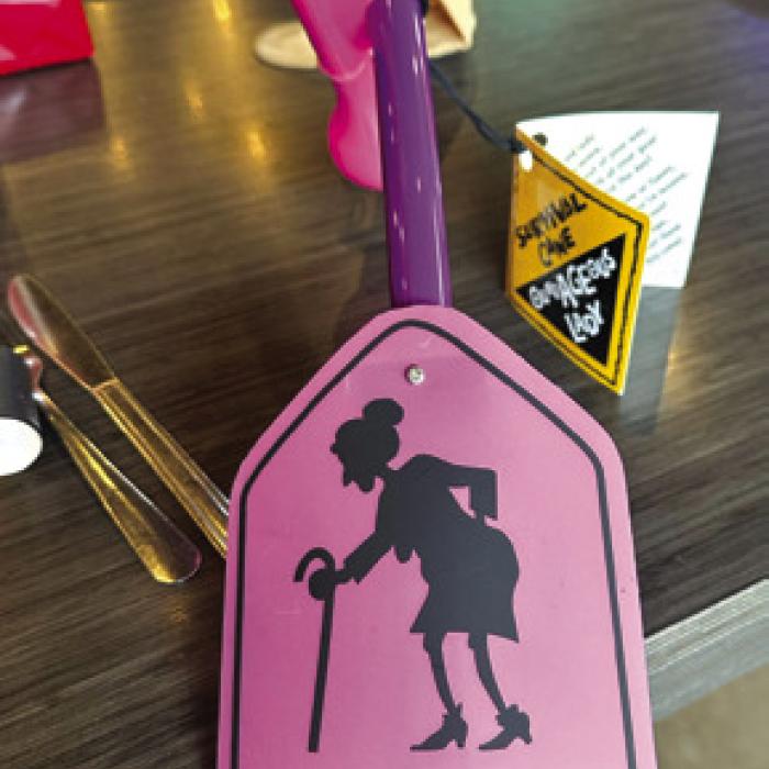 The “Old Lady” cane