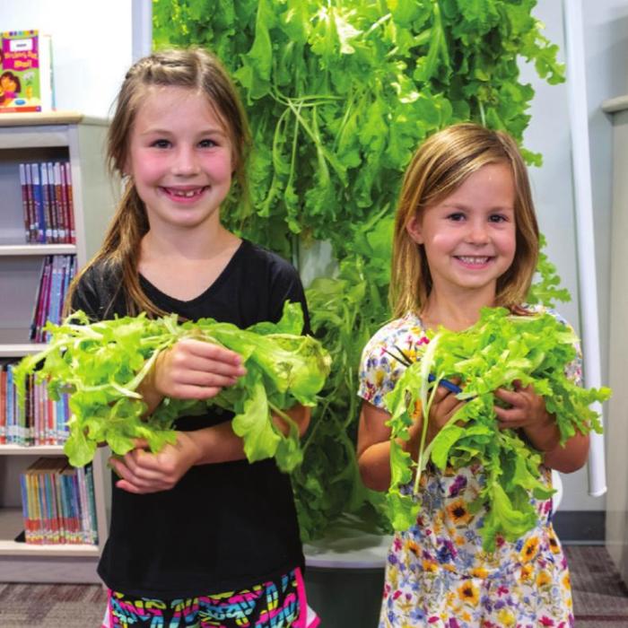Donation Helps Flatonia Kids Learn Aeroponics