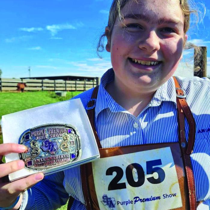 Karisch Participates In Nacogdoches Show