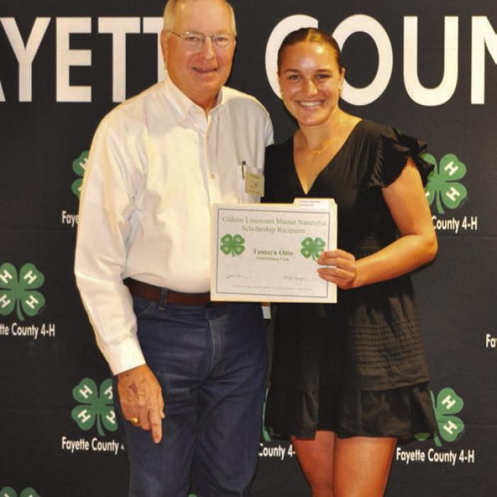 Fayette County 4-H Annual Awards Banquet Held Aug. 6