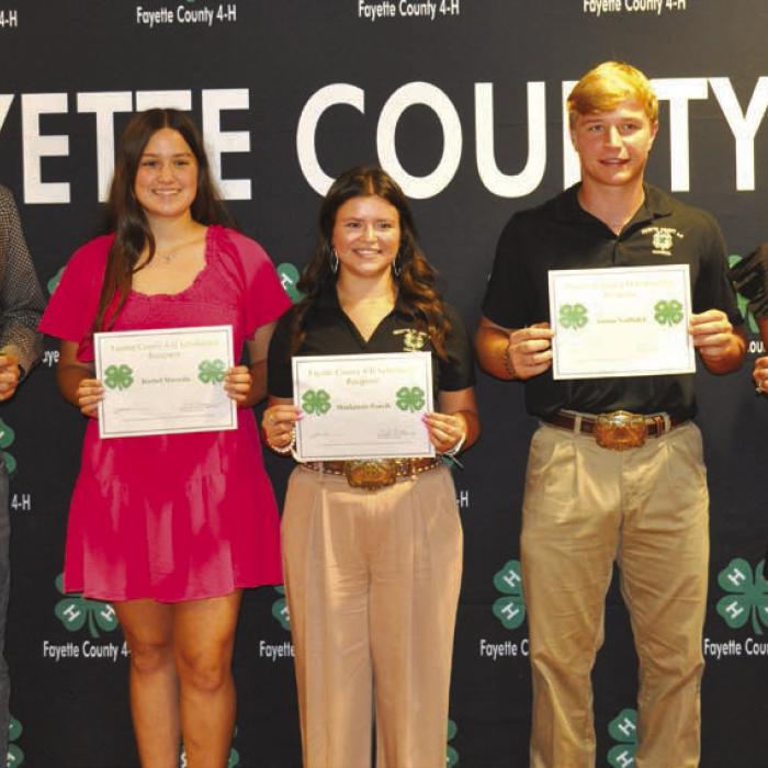 Fayette County 4-H Annual Awards Banquet Held Aug. 6