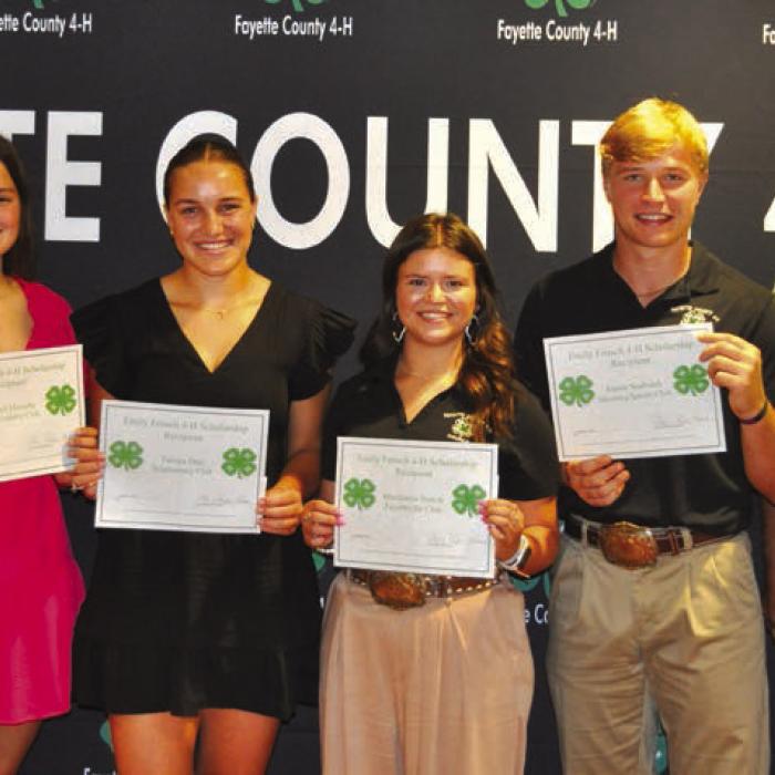 Fayette County 4-H Annual Awards Banquet Held Aug. 6