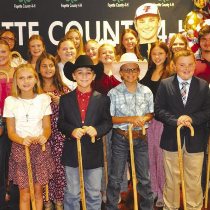 Fayette County 4-H Annual Awards Banquet Held Aug. 6