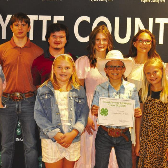 Fayette County 4-H Annual Awards Banquet Held Aug. 6