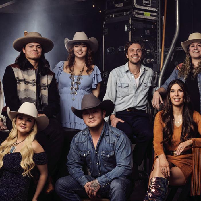 Contestants of season one of the CBS Original Series “The Road.” Pictured (L-R): Top Row: Channing Wilson, Britnee Kellogg, Blaine Bailey, Cassidy Daniels, Forrest McCurren, Briana Adams, Adam Sanders, and Olivia Harms. Bottom Row: Jon Wood, Billie Jo Jones, Cody Hibbard, and Jenny Tolman. Photo: Evan Mulling/CBS
