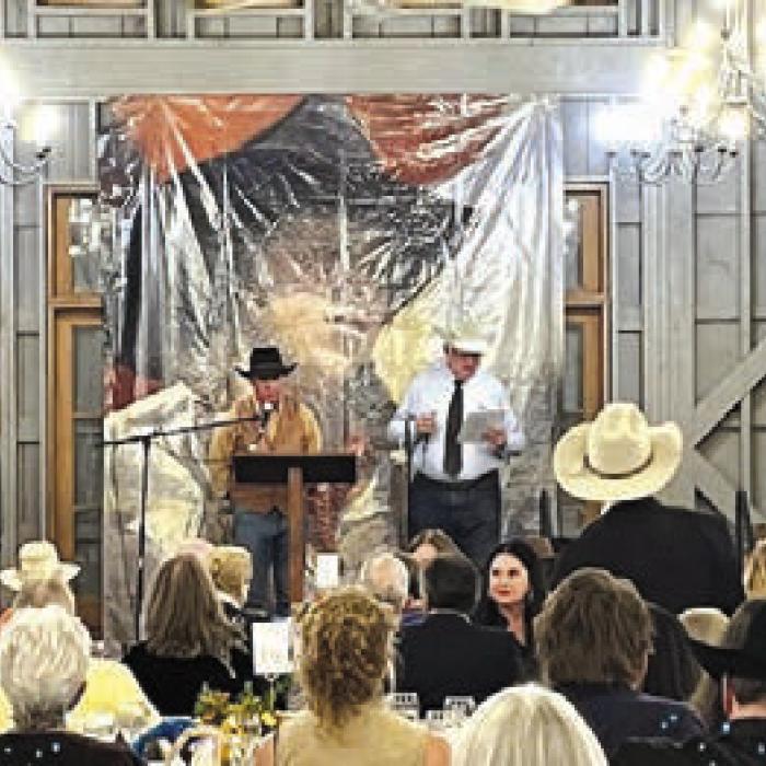 Wayne Penelo and Lee Fritsch at Harvest Fest.