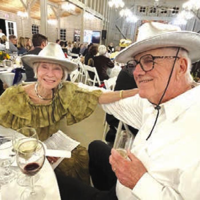 Judy and Tom Hill at Harvest Fest.