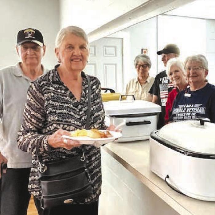 American Legion Post 602 serving up breakfast for Veteran’s Day.
