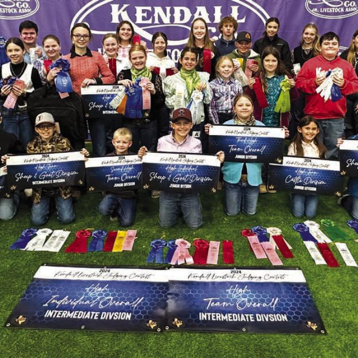 4-H Competes in Kendall County Livestock Judging
