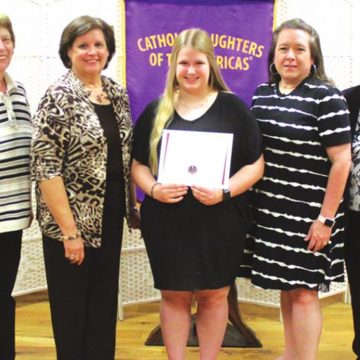 CDA No. 1962 Family Dinner Scholarship Winners, Donors