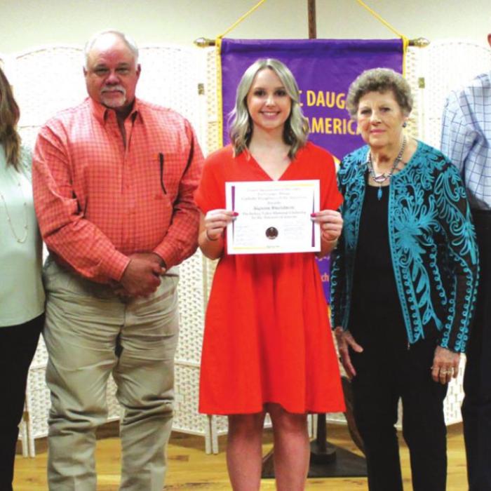 CDA No. 1962 Family Dinner Scholarship Winners, Donors
