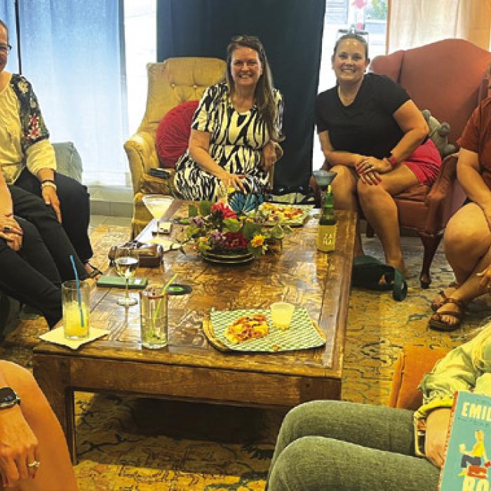 Book Club Enjoys New Book