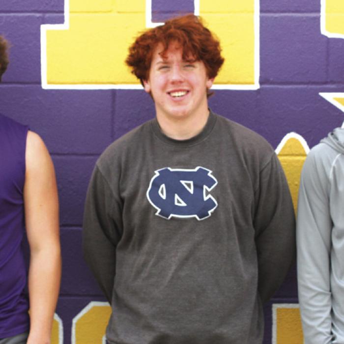 Clayton Cooper, Camden Coltrain and Holdyn Cooper. Photo by Brian Pierson