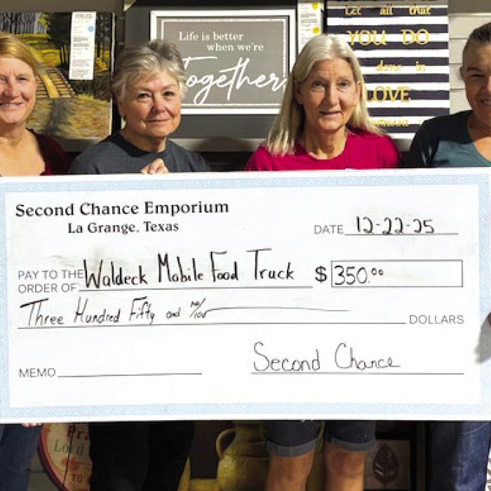 Second Chance Donates to Food Truck