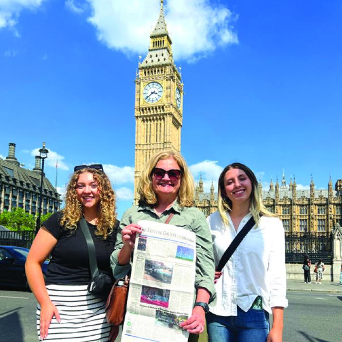 Fayette County Record Goes on a Literary Tour of England