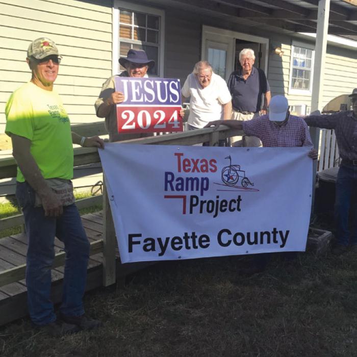 Texas Ramp Builds in Carmine
