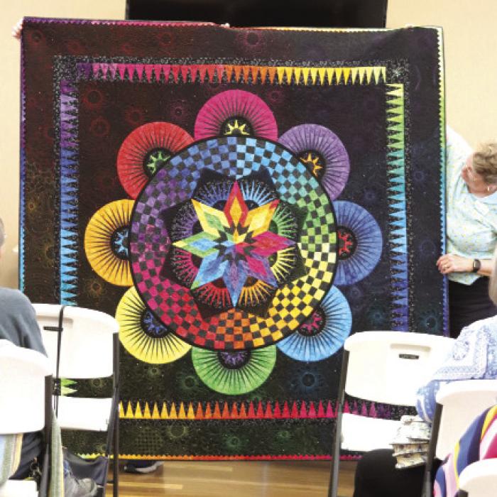 Renowned Quilter Talks to Guild