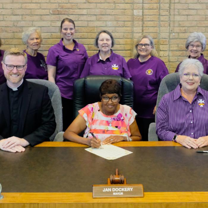 Mayor Proclaims Oct. 19 as Catholic Daughters Sunday