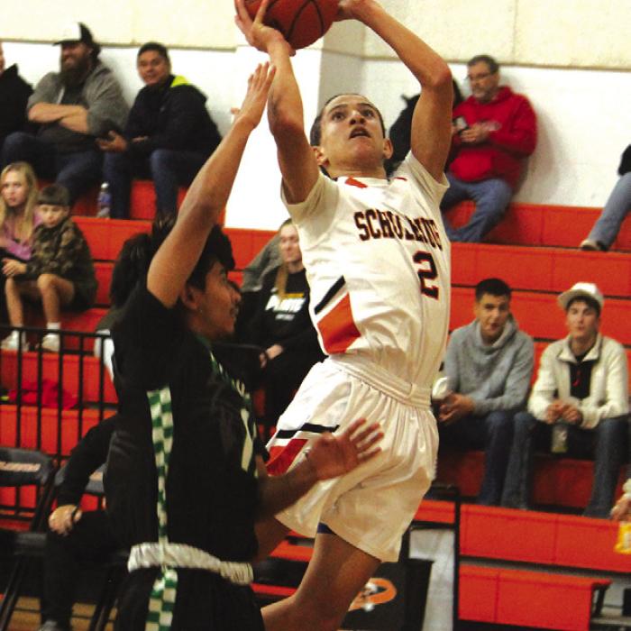 Freshman Denver Carr made his first varsity start Tuesday and the speedy guard was key to the victory over Bloomington. Photo by Jeff Wick