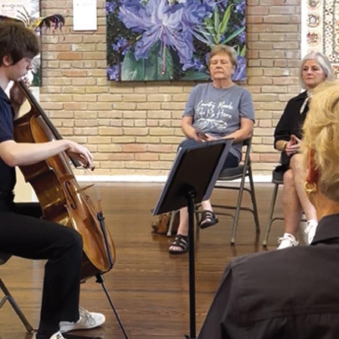 Cello Concert Draws Full House