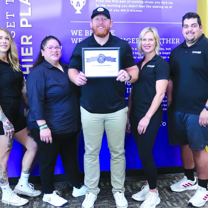 Anytime Fitness in Schulenburg Receives Club Purple Award for Second Consecutive Year