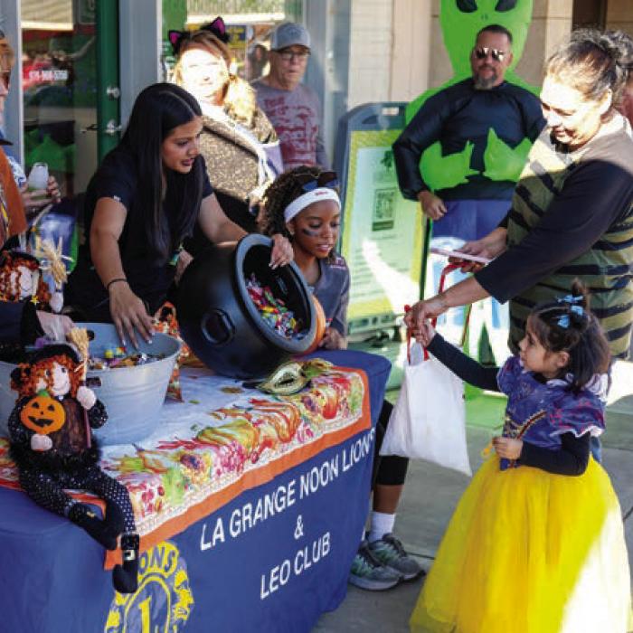 Images from Trick-or-Treat on the Square in Downtown La Grange