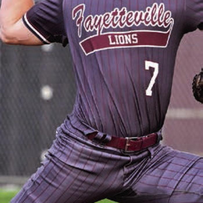 Fayetteville gets first round bye The Lions, because of their district title earned a first round playoff bye. They will play the winner of the D’Hanis/Lasara series in the second round. The Lions have a 11-3 record. Fayetteville’s Jack Schley Photo by Stephanie Steinhauser