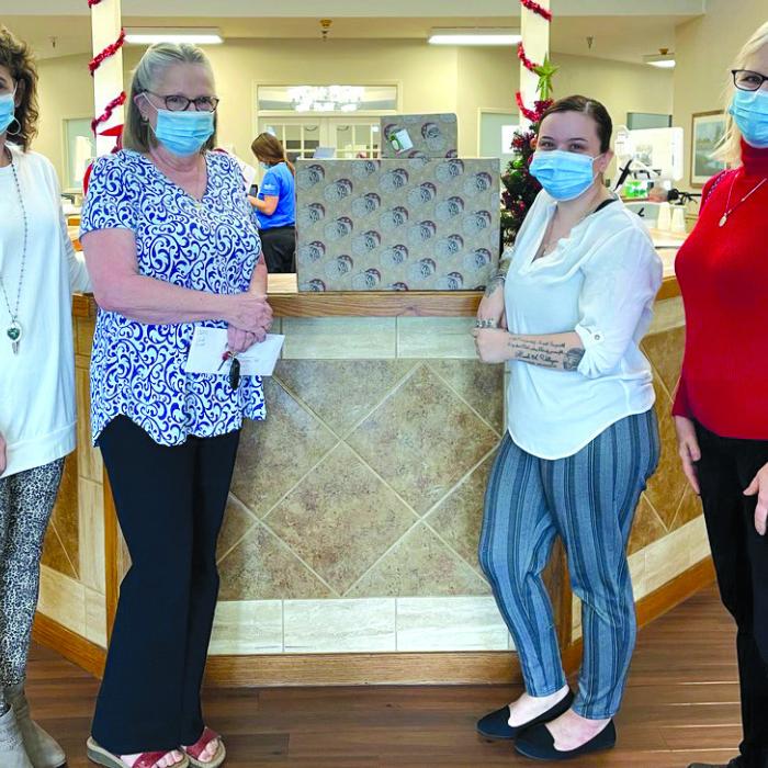 Hostyn CDA Makes Donation to Nursing Home