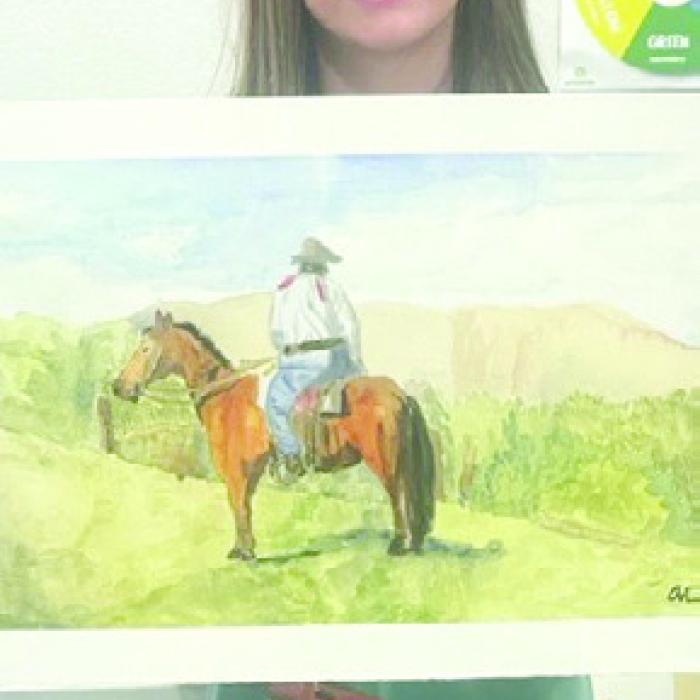 ARTS student Avery Dennis