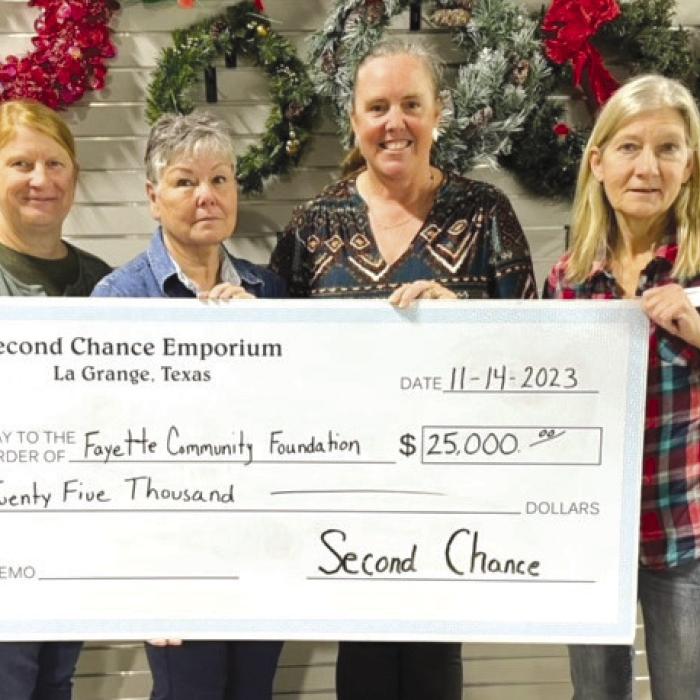 Second Chance Donates to ACCSS Program