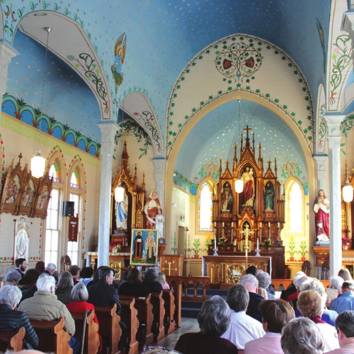 Dubina Church Designated “Diocesan Shrine,” Pilgrimage Site