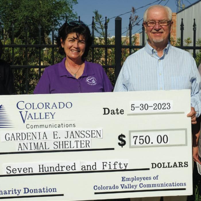 CVC Employeed Donate to Animal Shelter