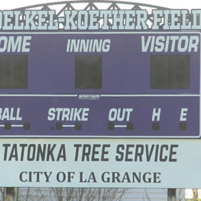 	New Scoreboard Goes Up at the Field at Fairgrounds