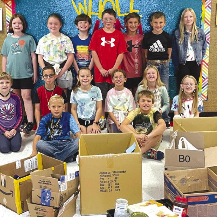 The Carmine Lions Club would like to recognize the Burton Elementary School BETA Club for their help with the Food Drive. A total of 456 pounds of food has been delivered to the AMEN Food Pantry. They appreciate Ms. Wied and all the BETA Club members.